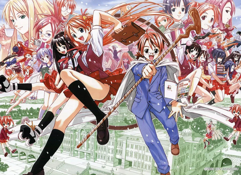 Manga Negima! Magister Negi Magi byla další hit autora Akamatsu